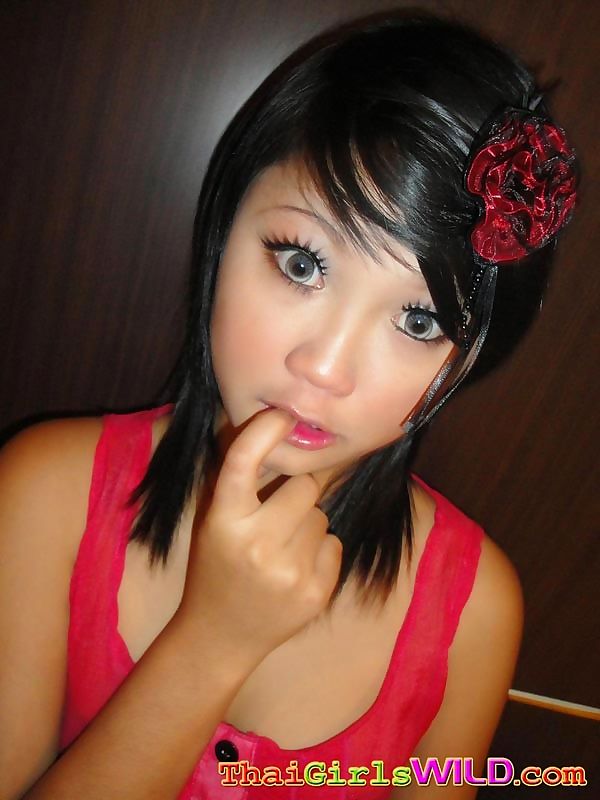 Tiny cute asian teen doing self shot poses and being naughty - part 765 page 1