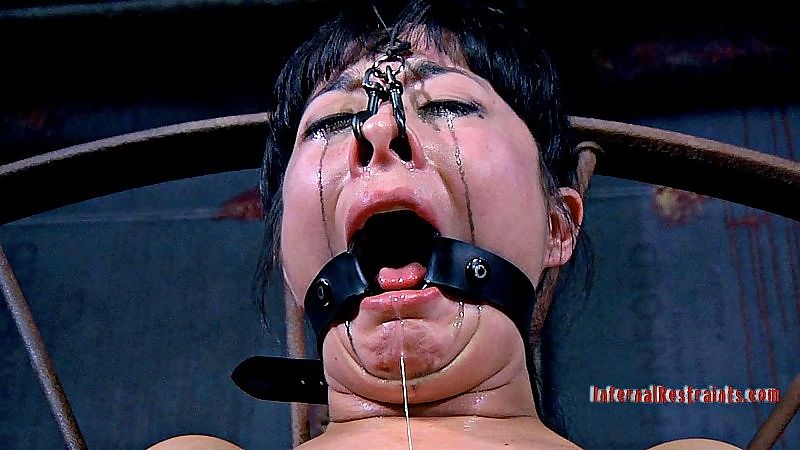Nyssa nevers asian babe bound to a wheel for pussy toying and sp - part 2688 page 1