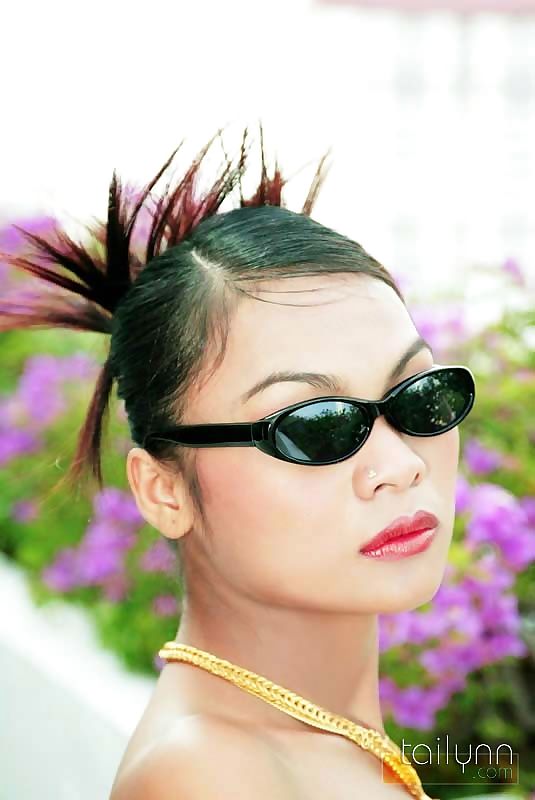 Glamour thai model tailynn shows off her spikey hair - part 4 page 1