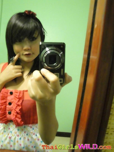 Tiny cute asian teen doing self shot poses and being naughty - part 765