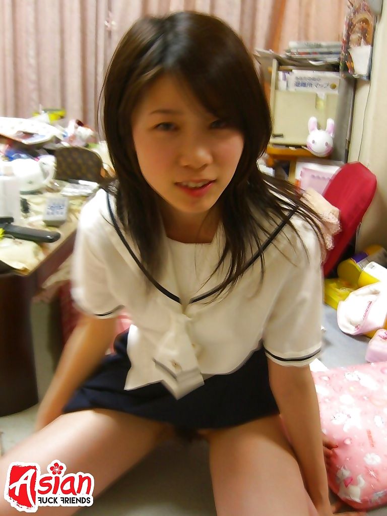 Asian college girl in uniform showing her hairy pussy - part 2928 page 1